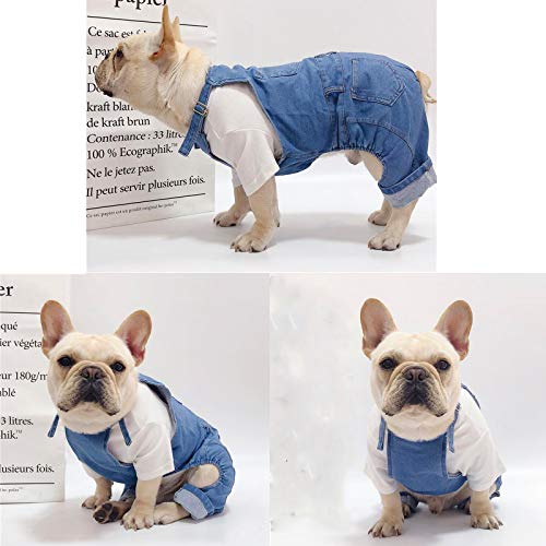 Denim Dog/Cat Overalls