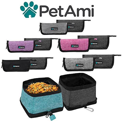 Collapsible Dog/Cat Bowl Set