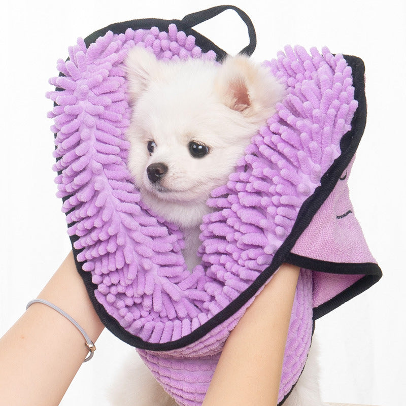 Pet Super Absorbent Microfiber Bath Towel