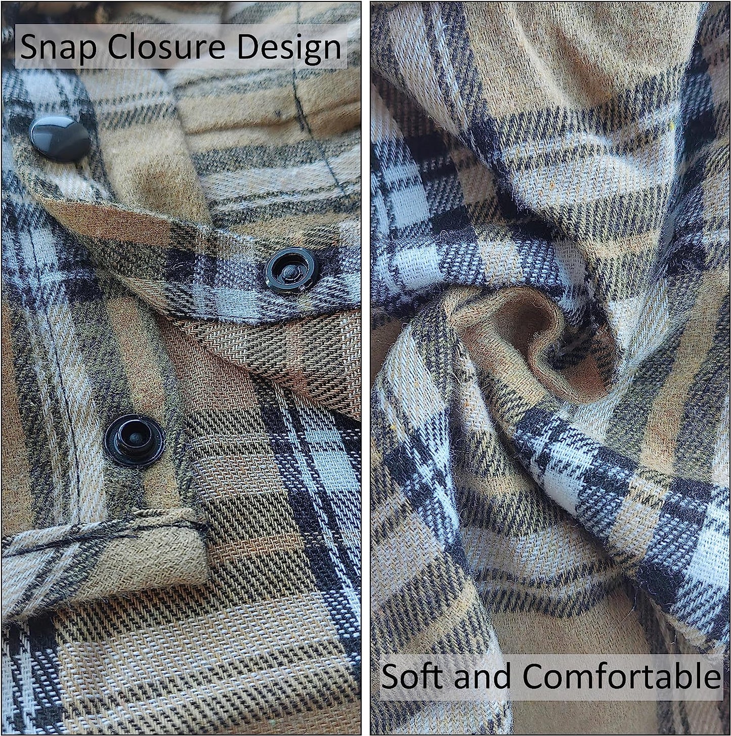Soft Casual Dog Plaid Shirt,Gentle Dog Western Shirt Pet Clothes, Dog Cotton Shirt with Bow Tie for Wedding,Christmas Costumes (Medium, Dark Khaki)